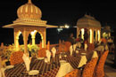 Hotel terrace in Jaipur
